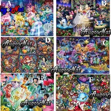 Картина с изображением Микки Мауса, алмазная вышивка Диснея, фея, алмазная картина, аниме, гобелен, на заказ, Алмазная мозаика, мультфильм