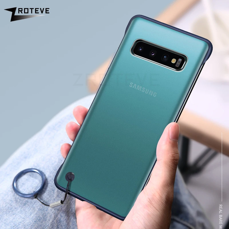 Чехол ZROTEVE для samsung Galaxy S10 S9 S8 Plus чехол с силиконовой рамкой S10E жесткий |