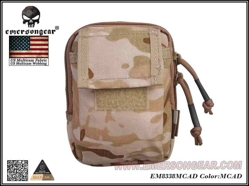 Emersongear Emerson MOLLE спортивное оборудование поясная сумка Военная охота Универсальный Вспомогательные аксессуары чехол