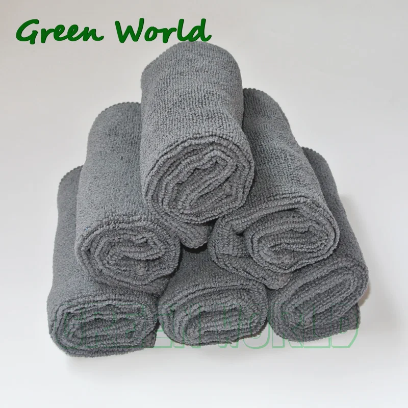 Green World 25x25cm/30X30cm microfiber gun cleaning towel, clean cloth,swimming towels,kitchen