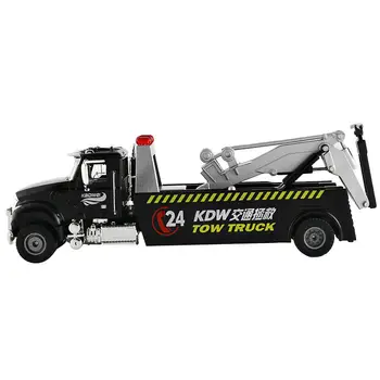 

High Quality 1:50 Transportation Rescue Car Road Rescue Truck Alloy Engineering Vehicle Model Children's Toys Collection