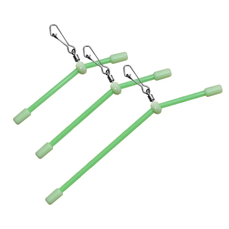 

5pcs Fishing plastic tube balance bracket plastic luminous fishing group night fishing elbow sea fishing balance connector