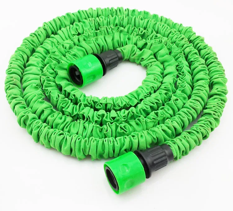 1 pcs retail 100ft Garden hose with expandable blue water hose high
