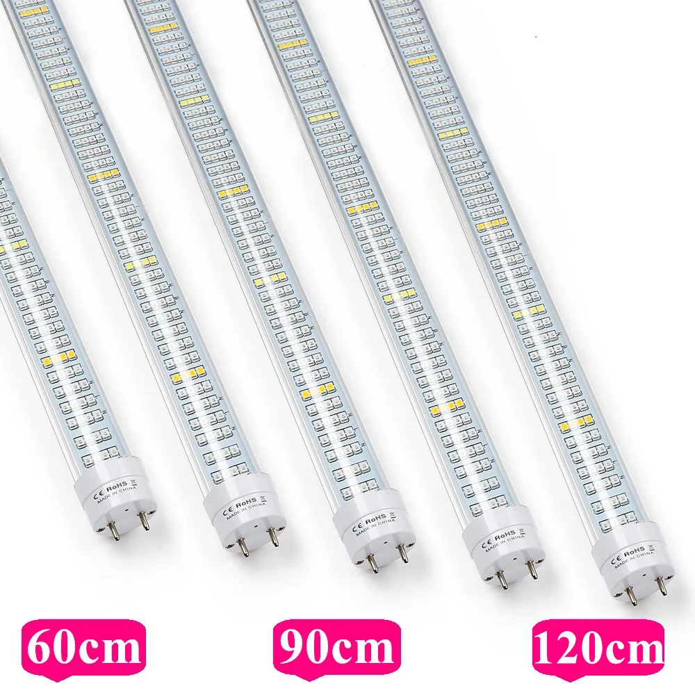 

25PCS LED Grow Light Tube T8 60cm/90cm/120cm Hydroponic System Greenhouse Full Spectrum LED Lamps for Plants and Flowers