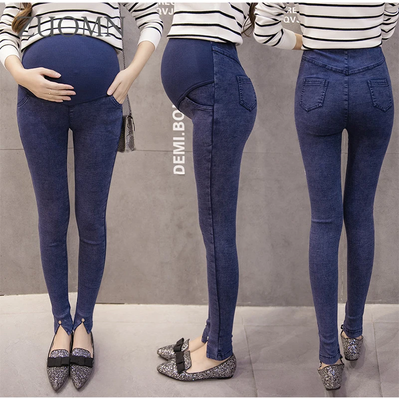 how to wear jeans in pregnancy