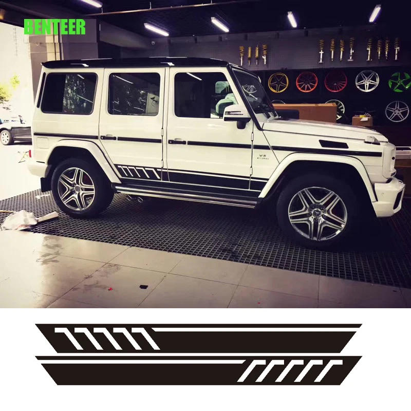 2 шт. автомобильные лампы Mercedes benz AMG G63 G500 Edition G55 G65 W463|Наклейки на автомобиль| |