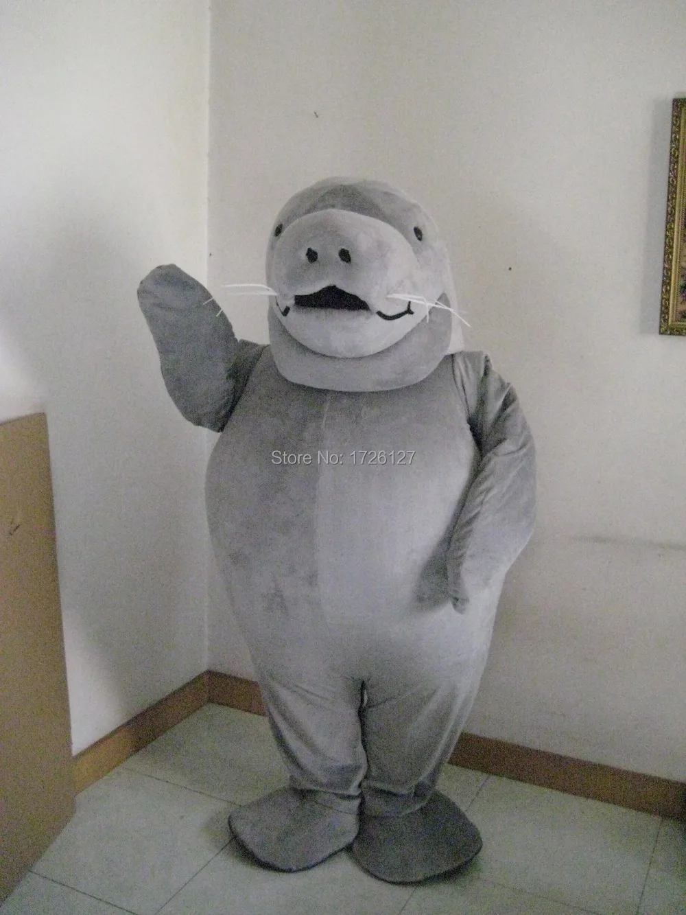 Mascotte Manatee Sea Cow Mascot Costume Custom Fancy Costume Anime Cosplay Mascotte Tema Fancy Dress Costume Di Carnevale
