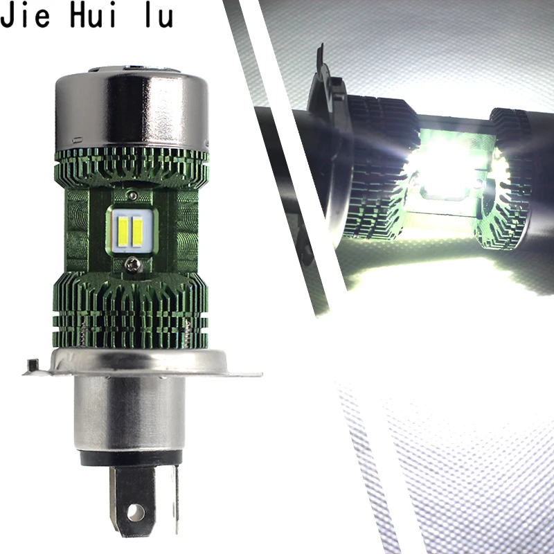 

Motorcycle 12v H4 Hi Lo beam Moto LED Headlight For Most Motorbike LED Lamps Conversion Kit Bulbs 40W 4000LM 6000K
