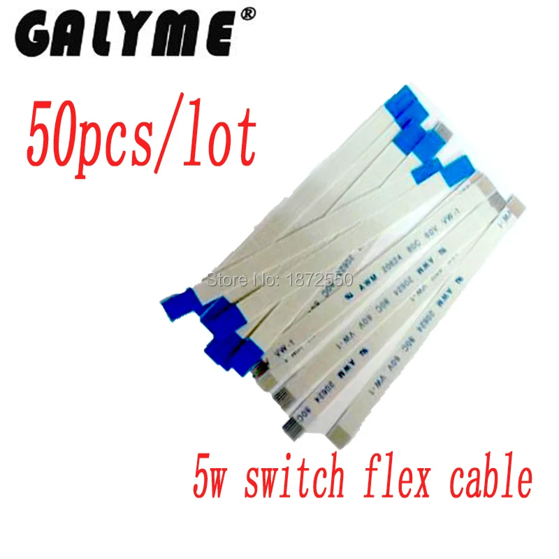 50pcs/lot New Arrival Repair Power Switch Flex Cable Ribbon Cable for