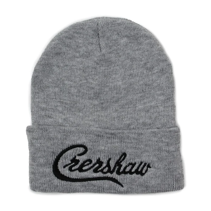 Повседневные шапки Crenshaw для мужчин и женщин вязаные зимние однотонные в стиле