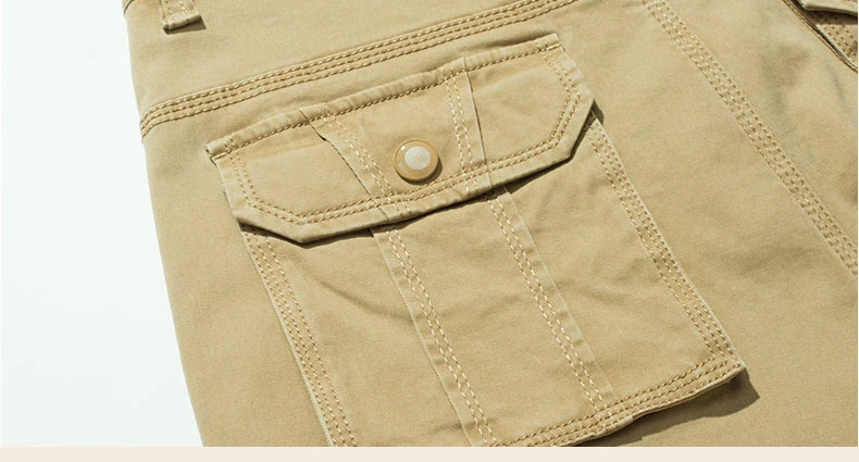 Новое прибытие Мульти Карманы хорошее качество Pantalon Coton прямые четыре цвета Calca Masculina