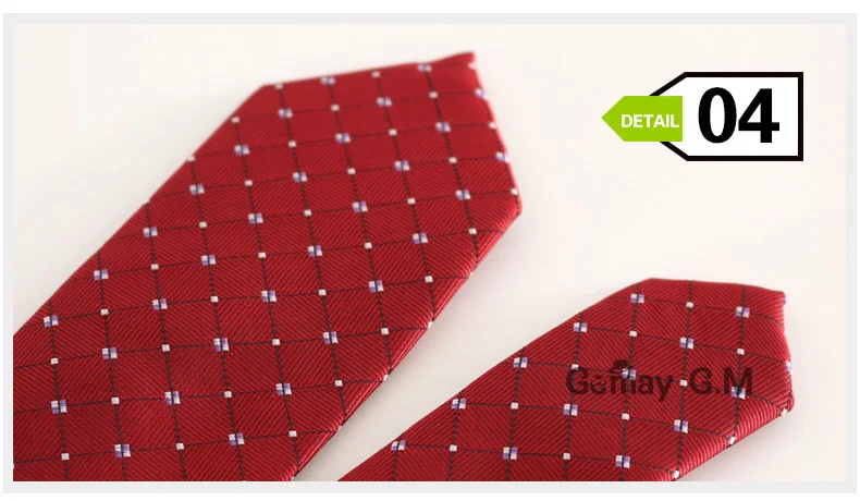 Mens Polyester Microfiber Skinny Ties 6cm Width Goom Neckties Slim Neck Tie