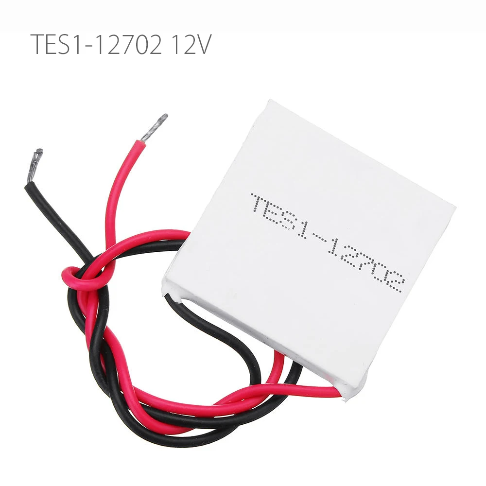 

TES1-12702 12V 25x25MM Small Thermoelectric Cooler Peltier Refrigeration Plate