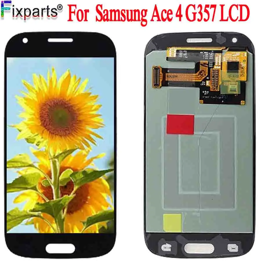 ЖК-дисплей SUPER AMOLED для Samsung Galaxy Ace4 Ace 4 SM-G357 G357FZ G357 с сенсорным экраном и