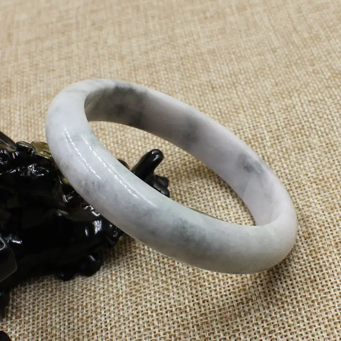 

3678 Certified Grade "A" Natural Green stoneite stone Gems Bracelet Bangle 60mm