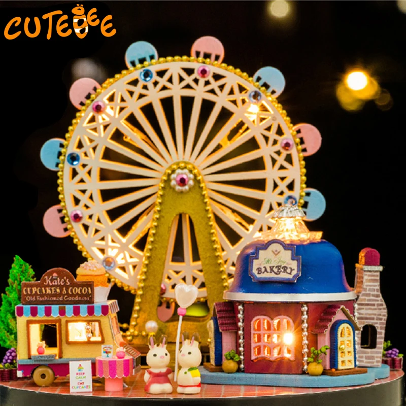 Anak-anak Perabotan Roda Hadiah Miniatur 5