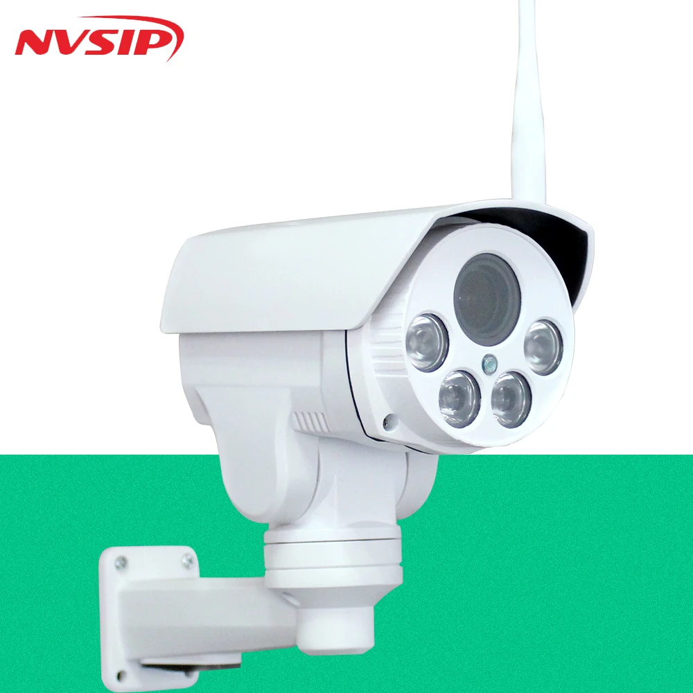 IP камера видеонаблюдения NVSIP HI3518E 960P/1080P HD Wi Fi PTZ 4X панорама наклон зум 2 8 12 мм Мп