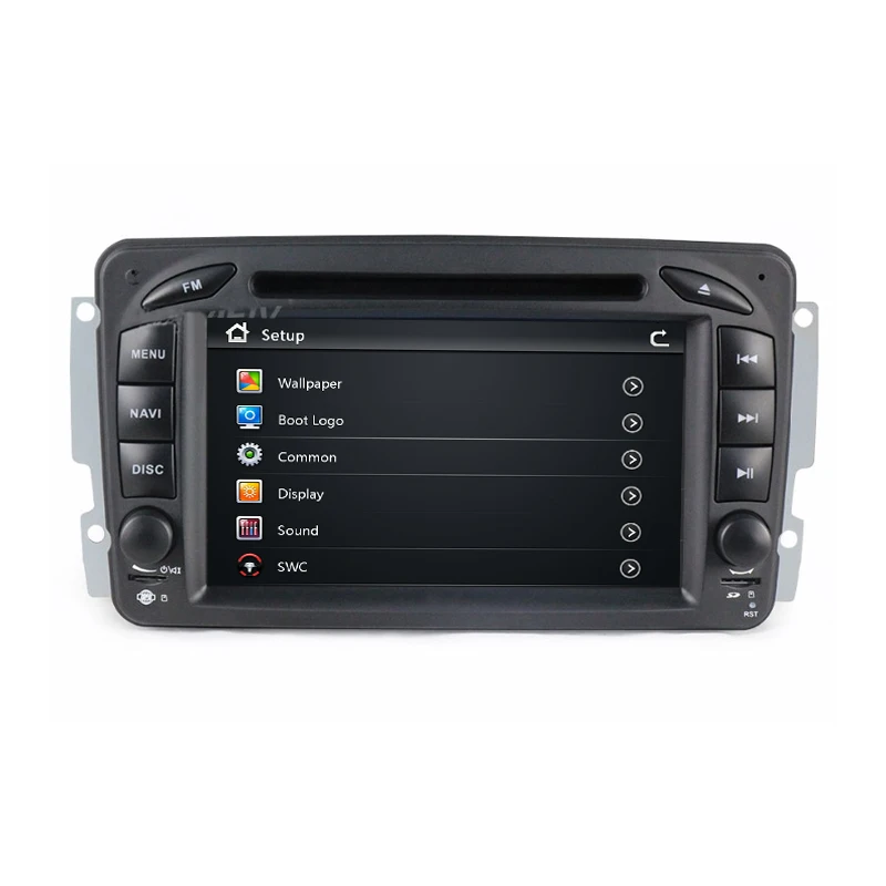 Discount For Benz CLK W209 W203 W168 W208 W463 W170 Vaneo Viano Vito E210 C208 Car DVD player with GPS Radio stereo two DIN Audio USB STW 6