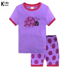 2019 summer girls Pajama Kids Pijamas Baby Summer Pajamas Set Pijama Infantil Kids Boy Pijamas Infantil Cartoon Sleepwear comedia infantil