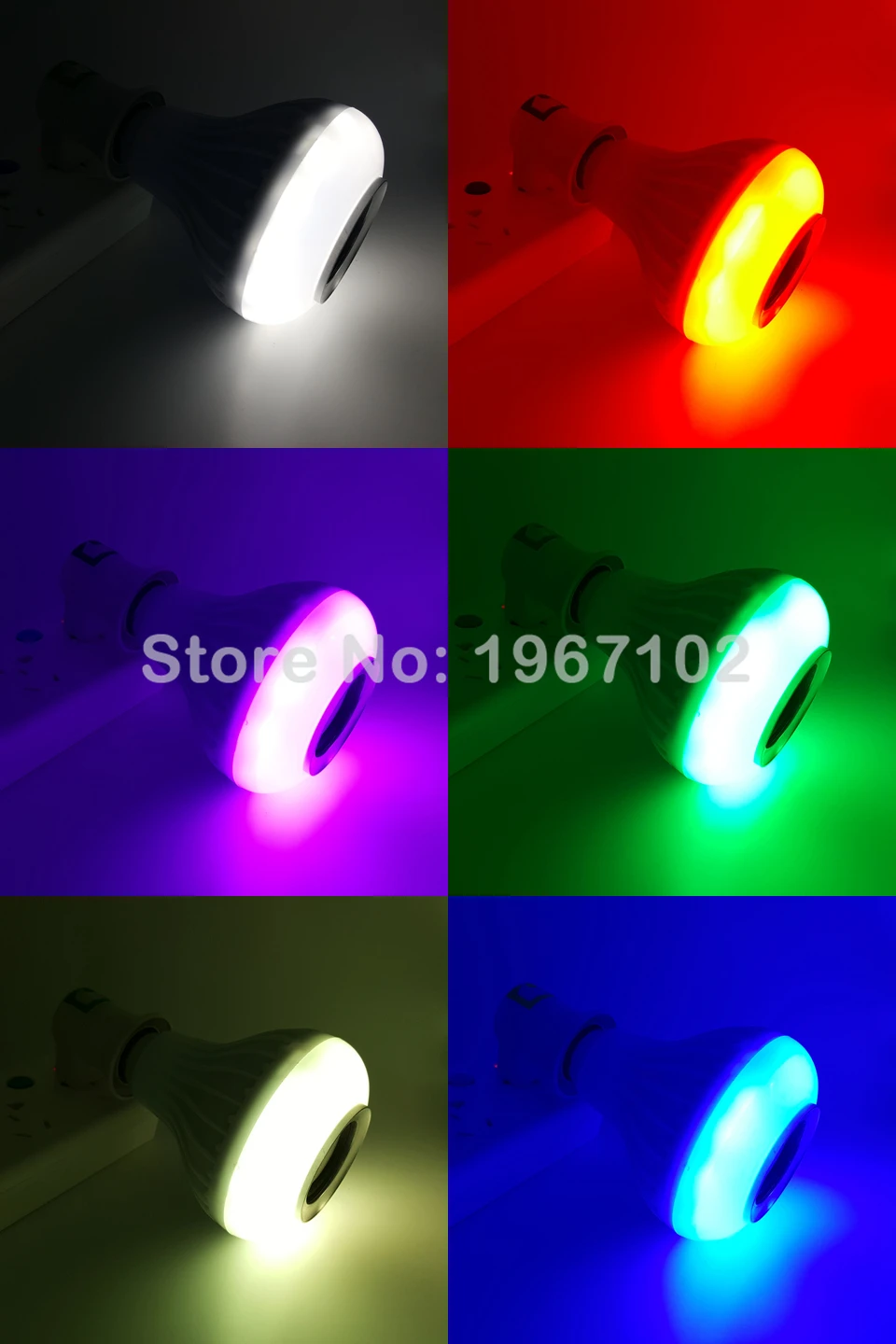 Распродажи светодиодный RGB Цвет лампочки E27 110 В-240 В Bluetooth Управление Смарт Музыка лампы аудио Динамик лампы