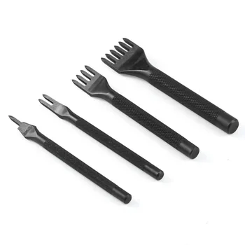 

Leather Craft Tool Hole Punches Stitching Punch 1 2 4 6 Prong Leather Hole Tool