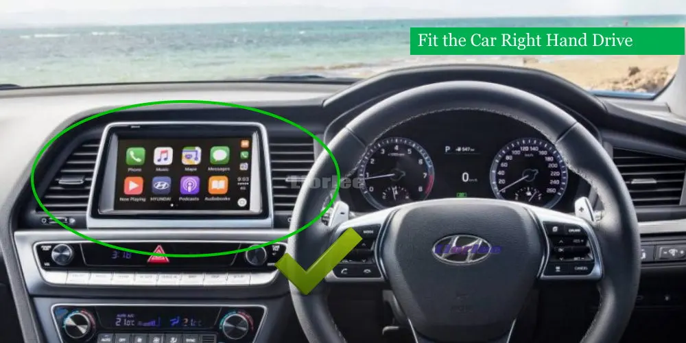 Excellent 9" HD Full Touch IPS LCD Screen Android 8 Core For Hyundai Sonata 2018~2019 Car Radio Stereo Audio Video GPS Navigation System 5