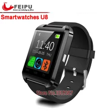 2016 original u8 smart watch bluetooth armbanduhr mode smartwatch für apple iphone android samsung htc lg sony 3 farben tragen