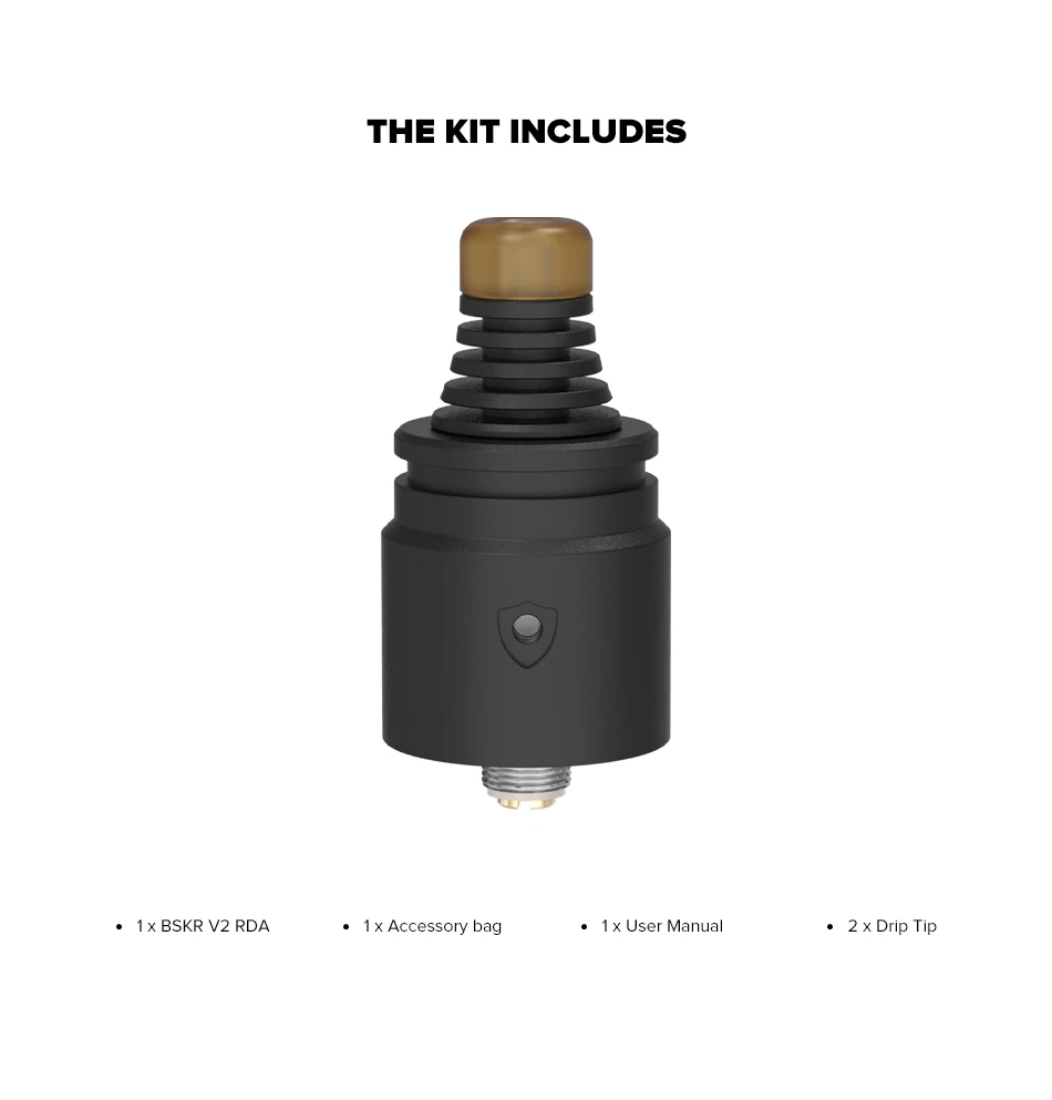 Vandy vape Berserker V2 MTL RDA бак с 5 шт Vandyvape хлопок 1,5 мл 22 мм электронная сигарета