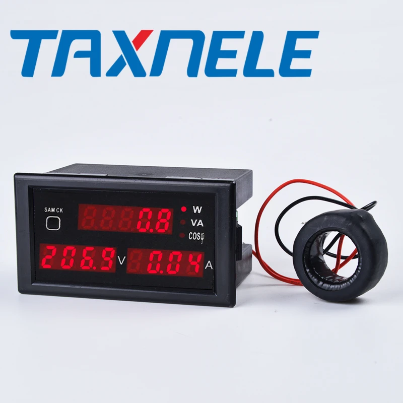 DL69-2048 numérique 100 A Watt Power Meter Volt Amp ampèremètre voltmètre 80-300 V DL69-2048 numérique 100 A Watt Power Meter Volt Amp ampèremètre voltmètre 80-300 V
