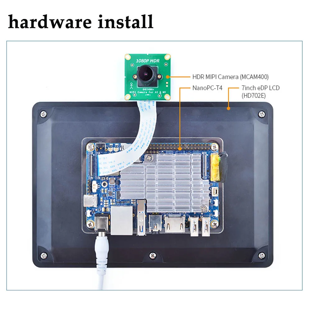 1080P HDR MIPI камера-MCAM400 поддержка NanoPC-T4 NanoPi-M4/NEO4 ИК-фильтр/o ИК-фильтр