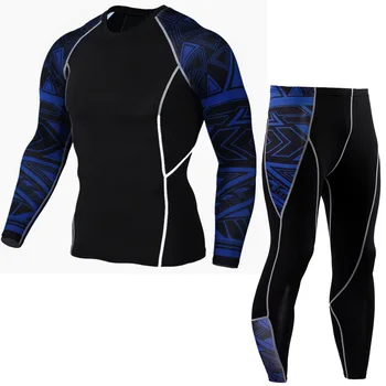 

2019 New Compression Men's Sport Suits Quick Dry Running sets Clothes Sports Joggers Training Gym Fitness Tracksuits Running