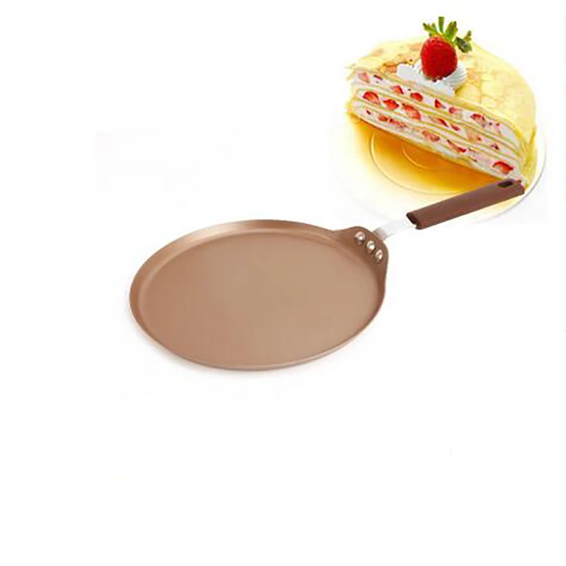 

High quality 9.5 inch pancake shallow frying pan Baking mold Super non-stick pancake dish