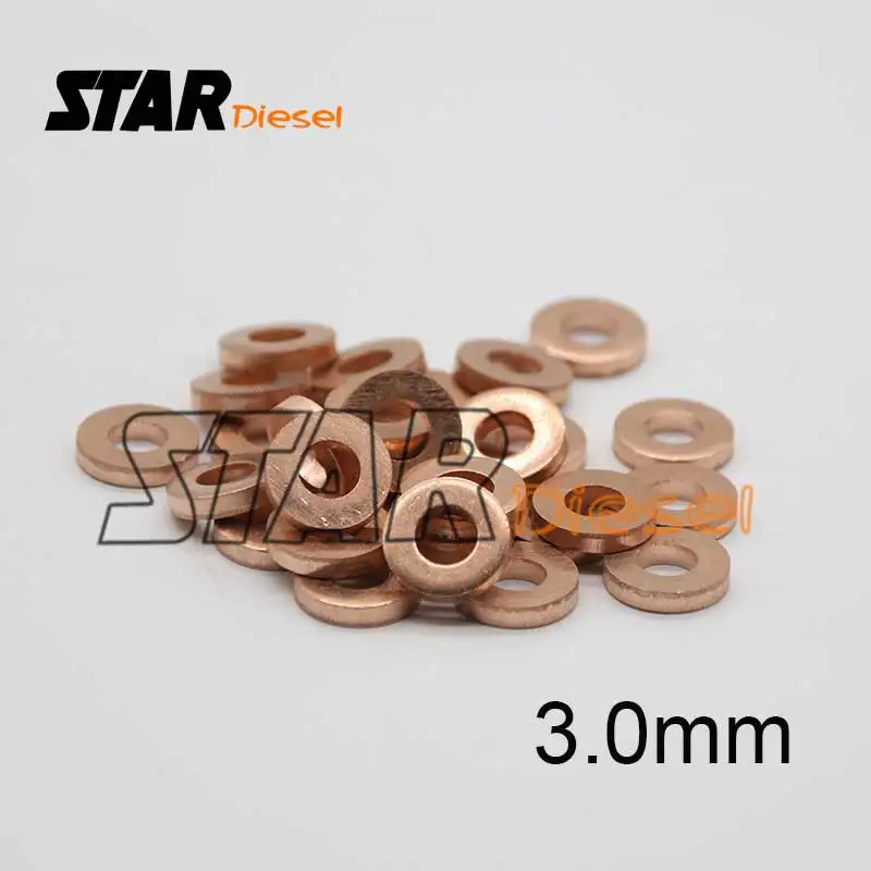 Инжектор Common Rail 9001850C медная шайба 9001-850C инжекторное медное кольцо толщина 3 мм 9001