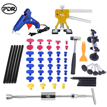 

PDR Tools Puller Car Dent Repair Kit Paintless Hail Remover Set Repair Tools Car Body Work Repair Hand Tool Set
