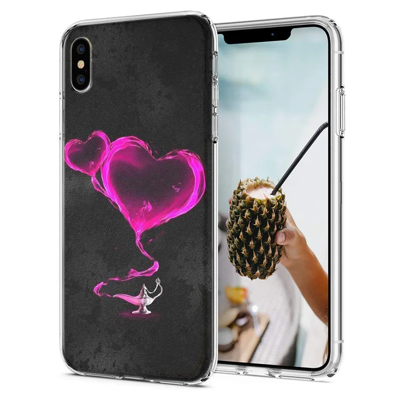 Silicon Phone Case For iPhone 6 7 8/ 8 Plus X XS Max XR Rose Floral Cases Soft TPU Cover 0216 |