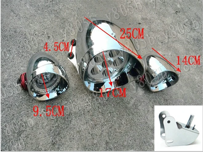 Мотоцикл " светодиодный фар+ пятно света для Fit XL883 1200 48 72 Dyna Wide Glide вертолет крейсер