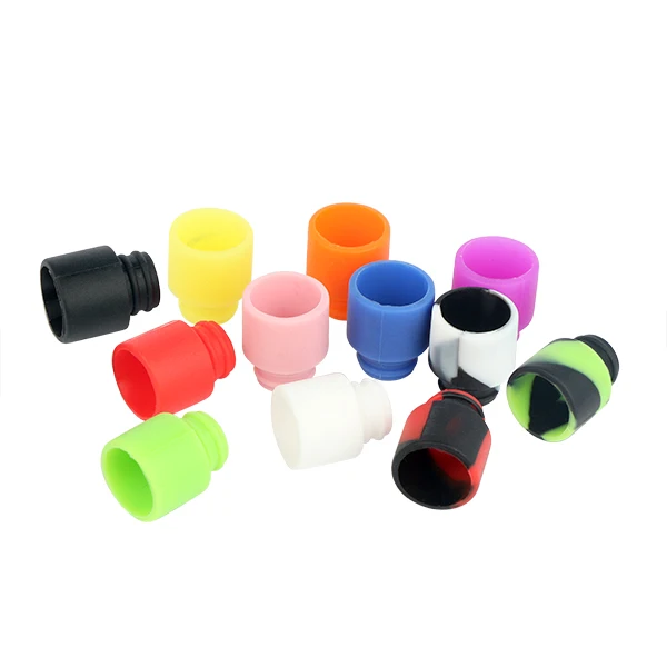 

100% original Sailing 510 drip tips silicone ecig disposable beautiful colorful outside view for 510 vape atomizer