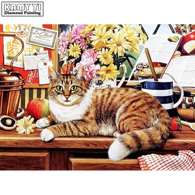 fc613a3a5d8946b7ce8adb542ec2c2e4--cat-paintings-cat-illustrations