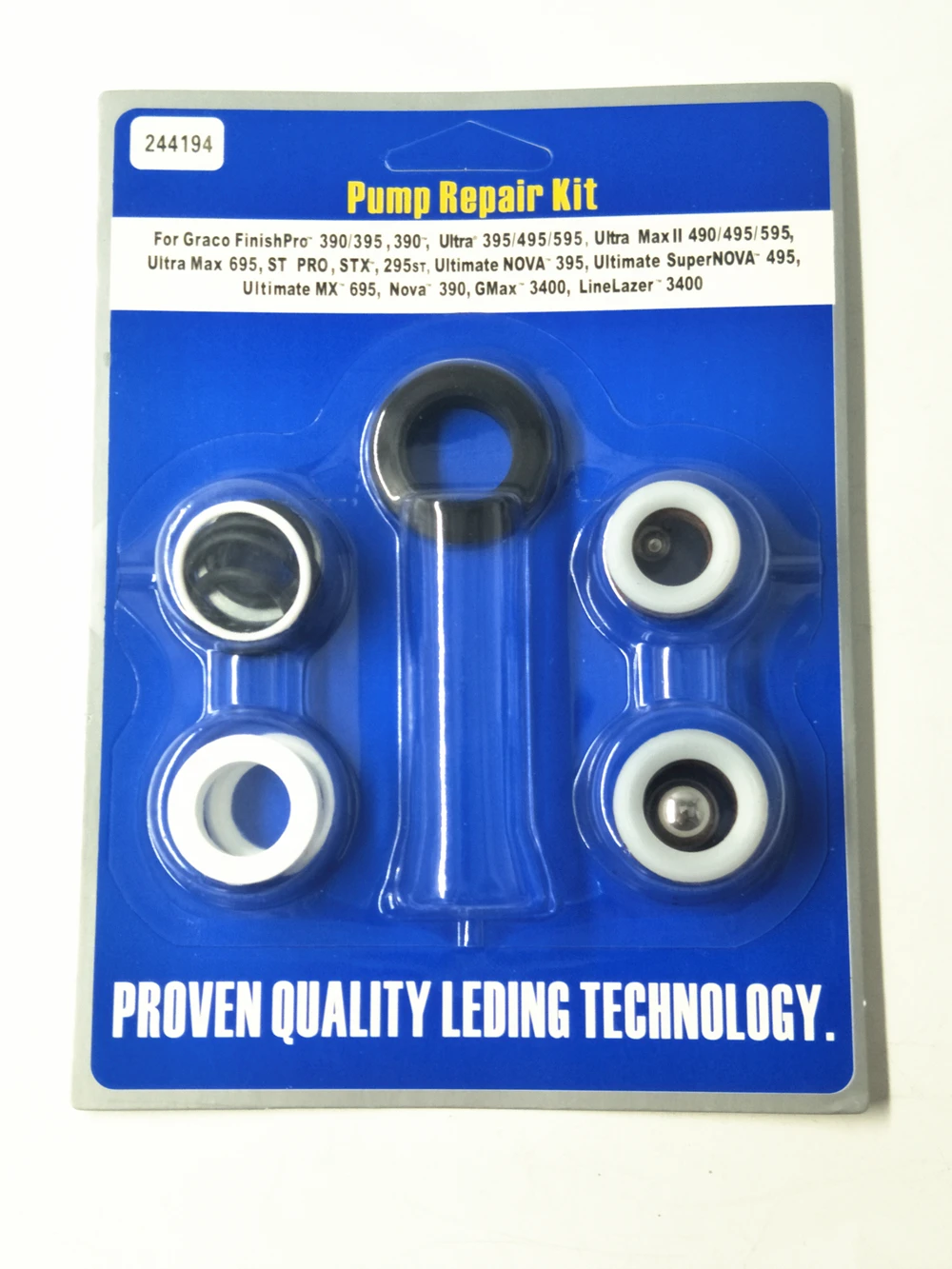 

Aftermarket Pump Repair Packing Kit 244194 For Graco Sprayer 390 395 490 495 595