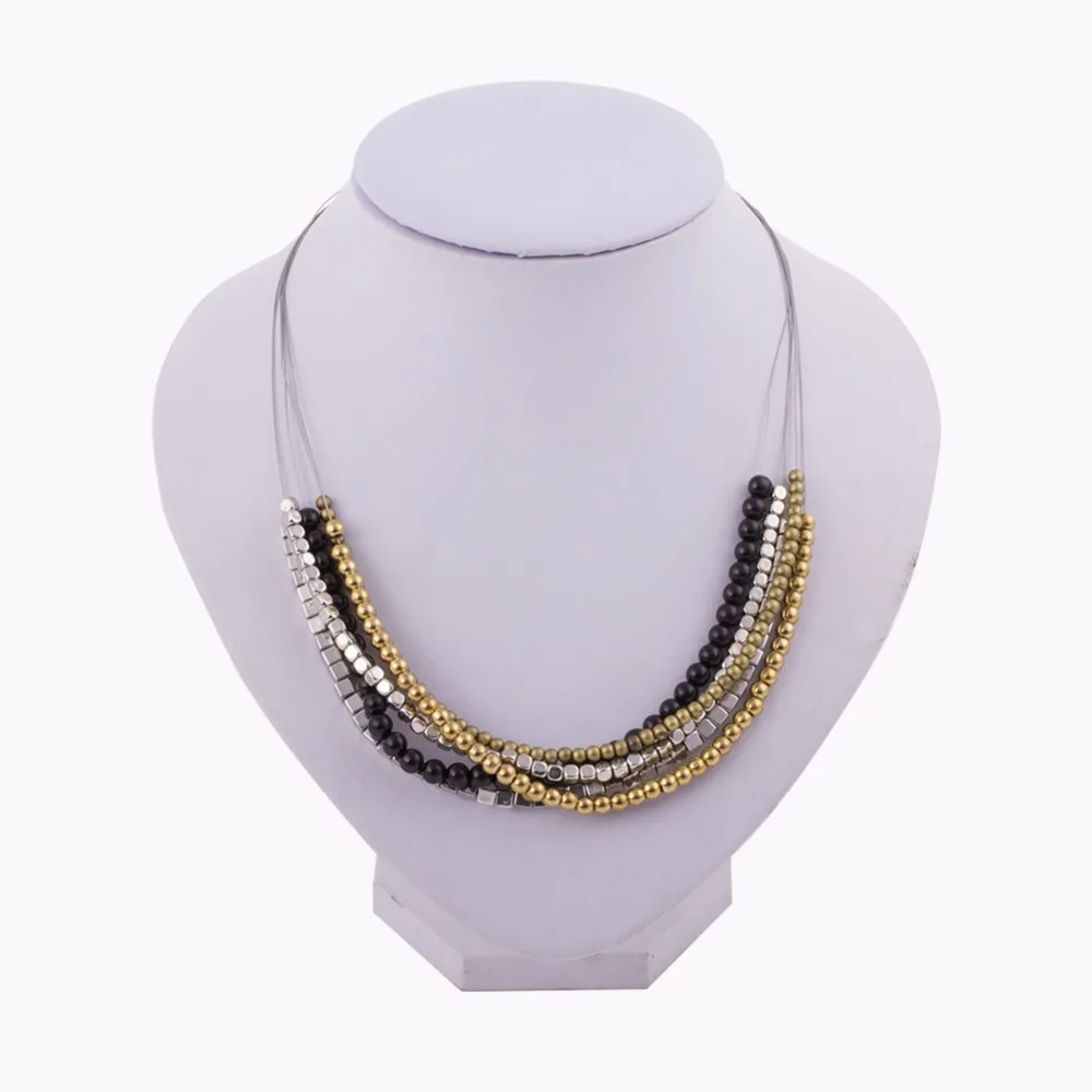 2019 Pearl Necklaces Super Long Beads Vintage Necklaces Duplex Loops