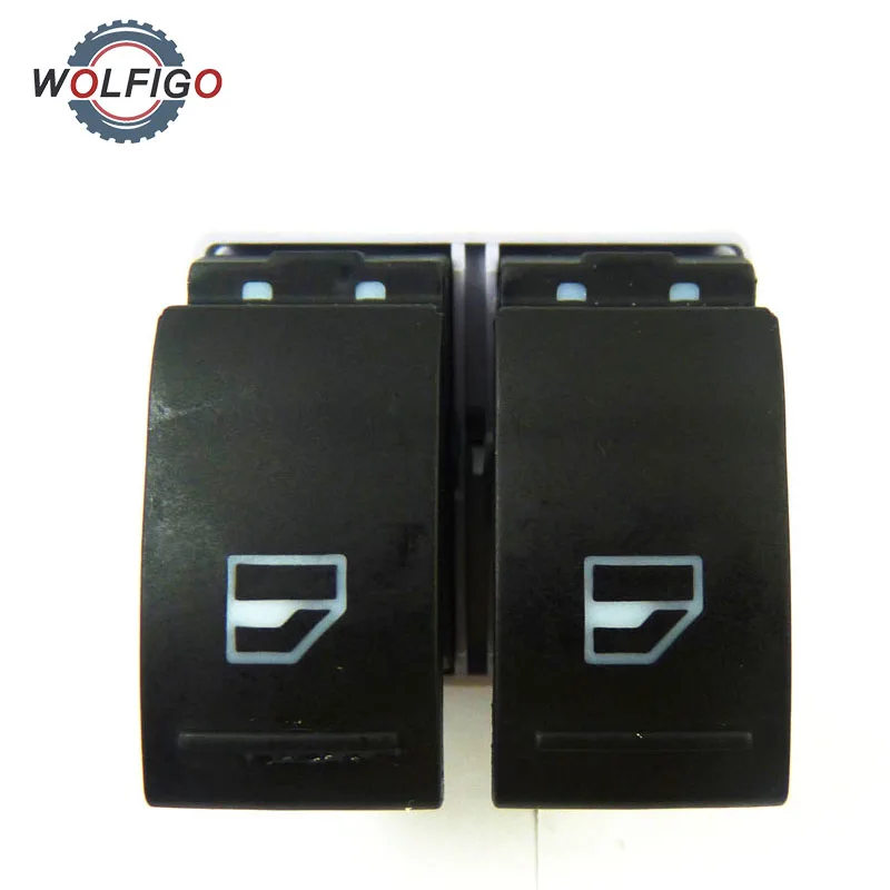 WOLFIGO Driver Side Black Power Electric Window Switch Control 7E0959855A for VW Transporter T5 T6 | Автомобили и мотоциклы