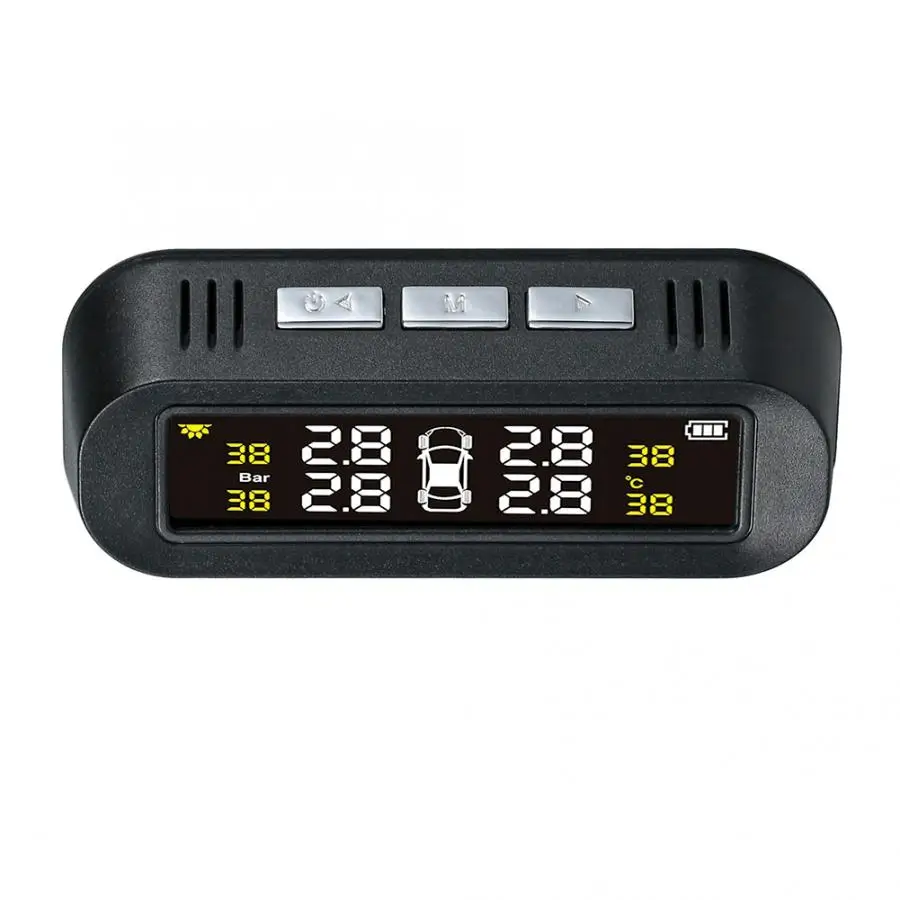Автомобильный TPMS TY15 монитор давления в шинах Система солнечной ...