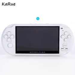 KaRue X9 ручной Игры игровая консоль 5,0 I Экран консолей Поддержка ТВ Выход с MP3 фильм Камера мультимедиа