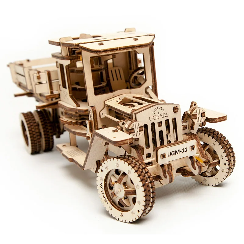 UGEARS деревянный механический привод модель ручной сборки грузовик модель комплект для взрослых игрушки