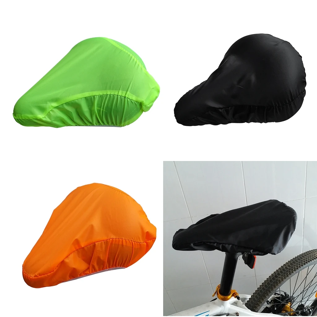 Waterproof Bike Seat Cover - Bicycle Saddle Protective Rain Cover Dust Resistant Shield Accessories Cubierta de asiento housse