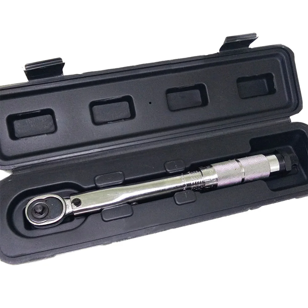 

Newest 5-25Nm 1/4 Adjustable Torque Wrench Square Drive Click Ratchet Hand Spanner @8 JD9