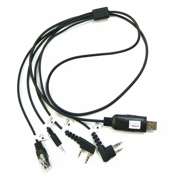 

New 4in1 USB Program Programming Cable Adapter for Radio PUXING QUANSHENG TYT HYT BAOFENG UV-5R 666S 777S 888S radios