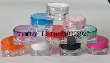 

5G EMPTY COSMETIC CREAM JAR EYESHADOW MAKEUP DISPLAY BOTTLE FACE POWDER NAIL ART POTS SHELLS BOX