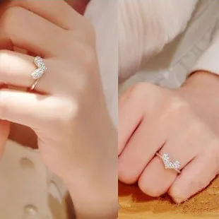 17mm Size Adjustable Factory price! New Style Fashion Shiny Love Ring 2022 HOT | Украшения и аксессуары