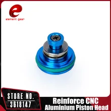 Элемент уплотнительное кольцо CNC Алюминиевый Поршень головка для страйкбола Ver 2/3/6 передач AEG IN0408